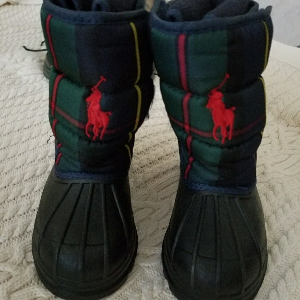 Ralph Lauren Toddler Snow Boots Like New